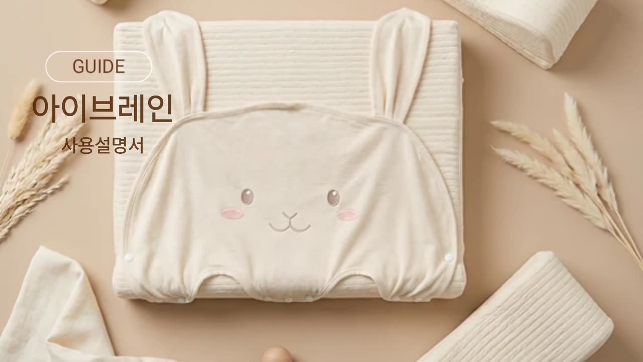 아이브레인 사용설명서 영상 첫 화면